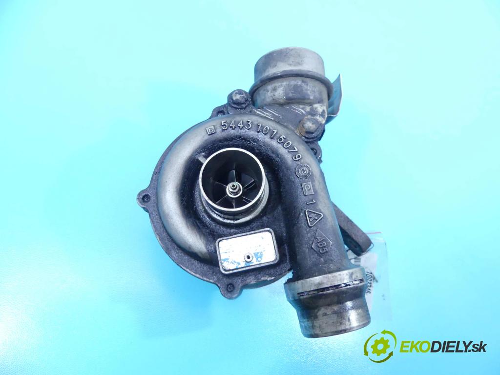 Renault Megane II 2003-2008 1.5 dci 101 HP manual 74 kW 1461 cm3 5- turbodúchadlo, turbo 5439-970-0002 (Turbodúchadlá (kompletné))