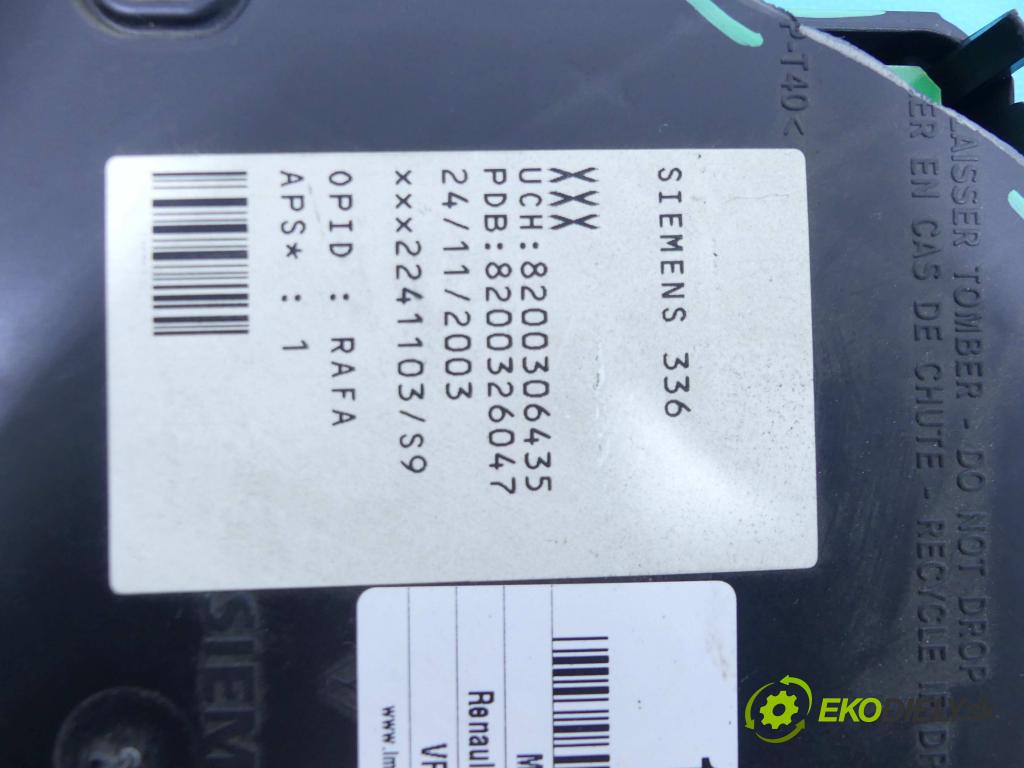 Renault Megane II 2003-2008 1.5 dci 101 HP manual 74 kW 1461 cm3 5- modul riadiaca jednotka 8200306435 (Ostatné)