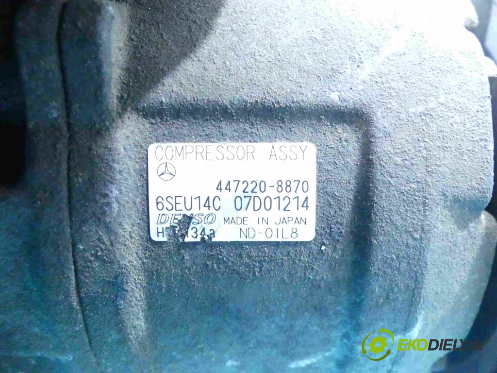 Mercedes A W168 1997-2004 1.6 82 HP automatic 60 kW 1598 cm3 5- čerpadlo klimatizácie 447220-8870