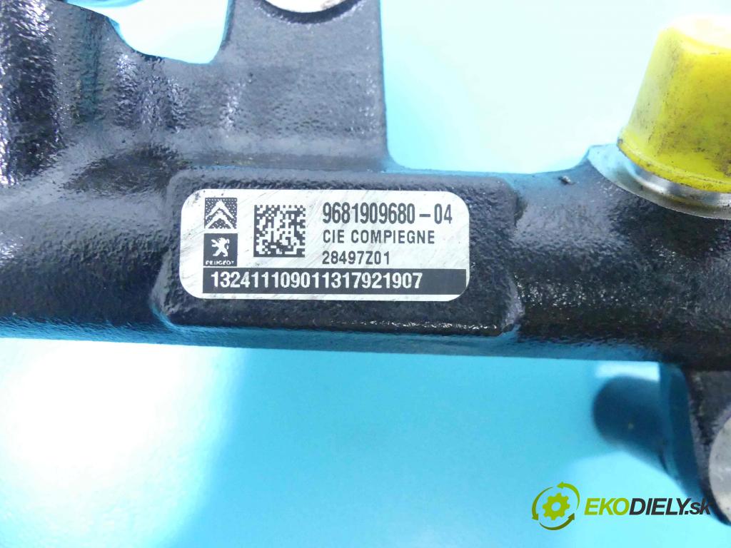 Peugeot 3008 2009-2016 2.0 hdi 150 HP manual 110 kW 1999 cm3 5- lišta vstrekovacia 9681909680 (Vstrekovacie lišty)
