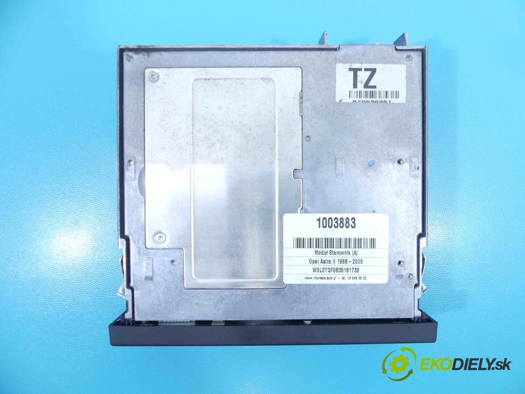 Opel Astra II 1998-2009 1.8 16v 125 HP manual 92 kW 1796 cm3 3- Telefon: 24459506 (Audio zariadenia)