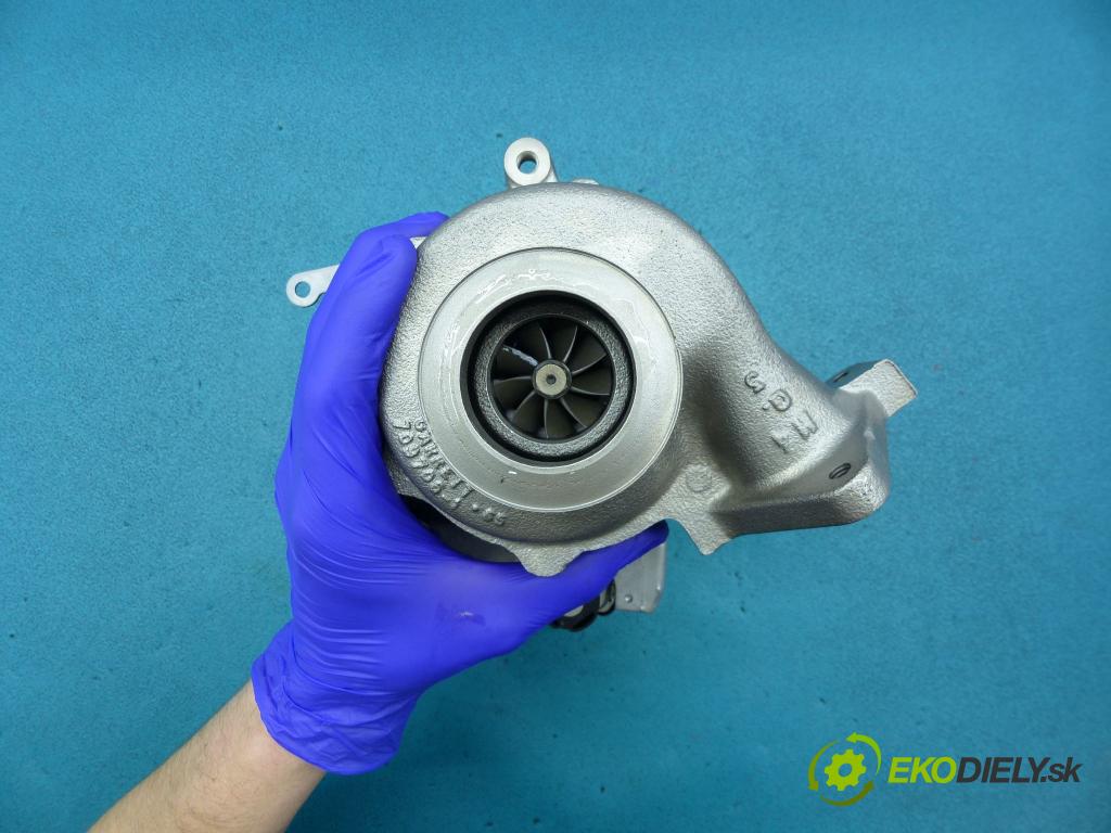 Mercedes S W220 1998-2005 4.0 CDI V8 250 HP automatic 184 kW 3996 cm3 4- turbodúchadlo, turbo 724495-2 (Turbodúchadlá (kompletné))