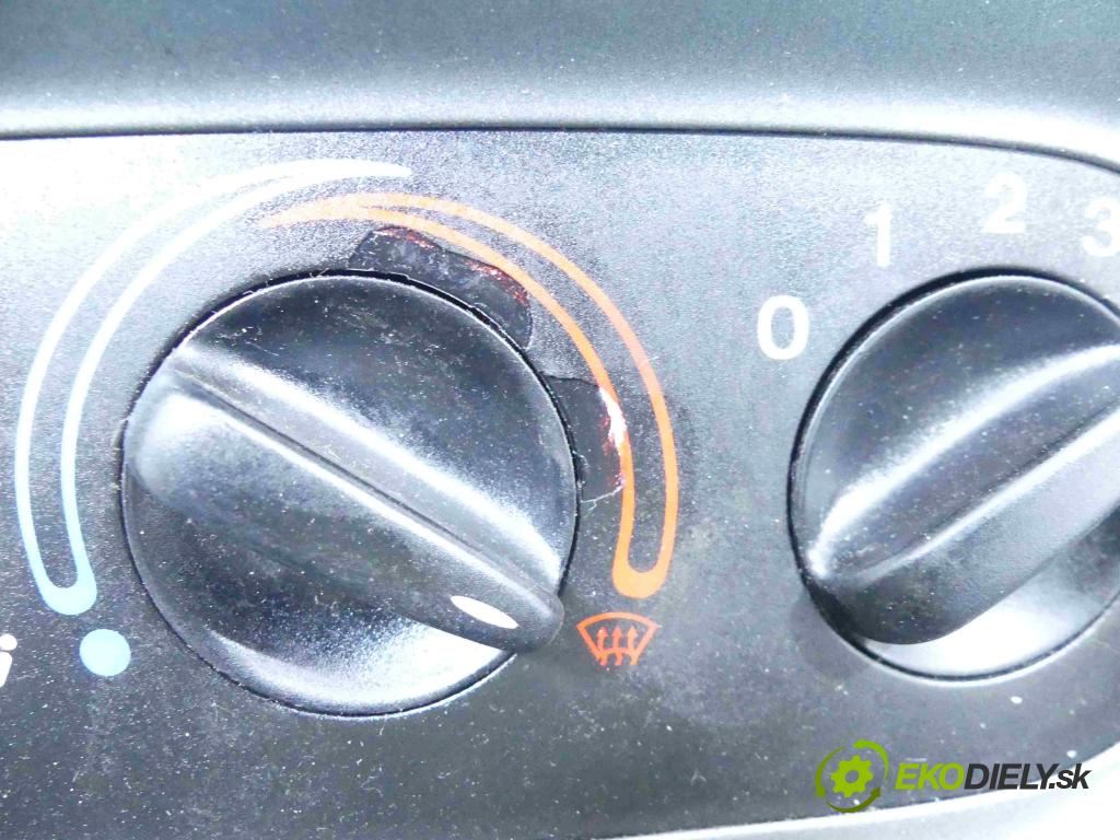 Ford Ka Mk1 1996-2008 1.3 60 HP manual 44 kW 1299 cm3 3- panel kúrenia 97KP19A522BK