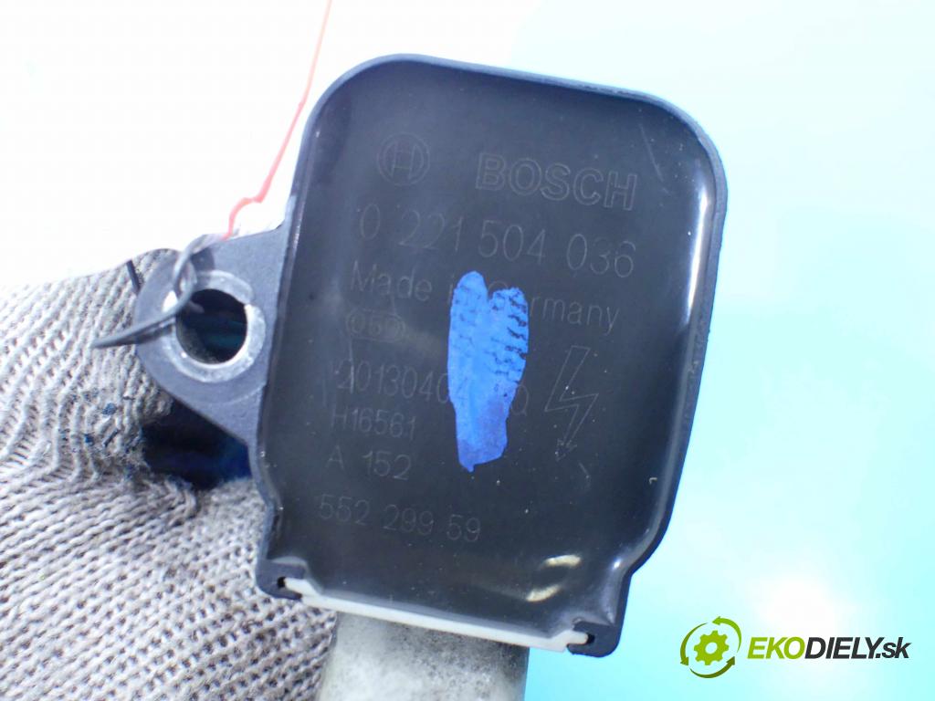 Lancia Delta III 2008-2014 1.4 T 140 HP manual 103 kW 1368 cm3 5- cievka zapaľovacia 0221504036 (Zapaľovacie cievky, moduly)