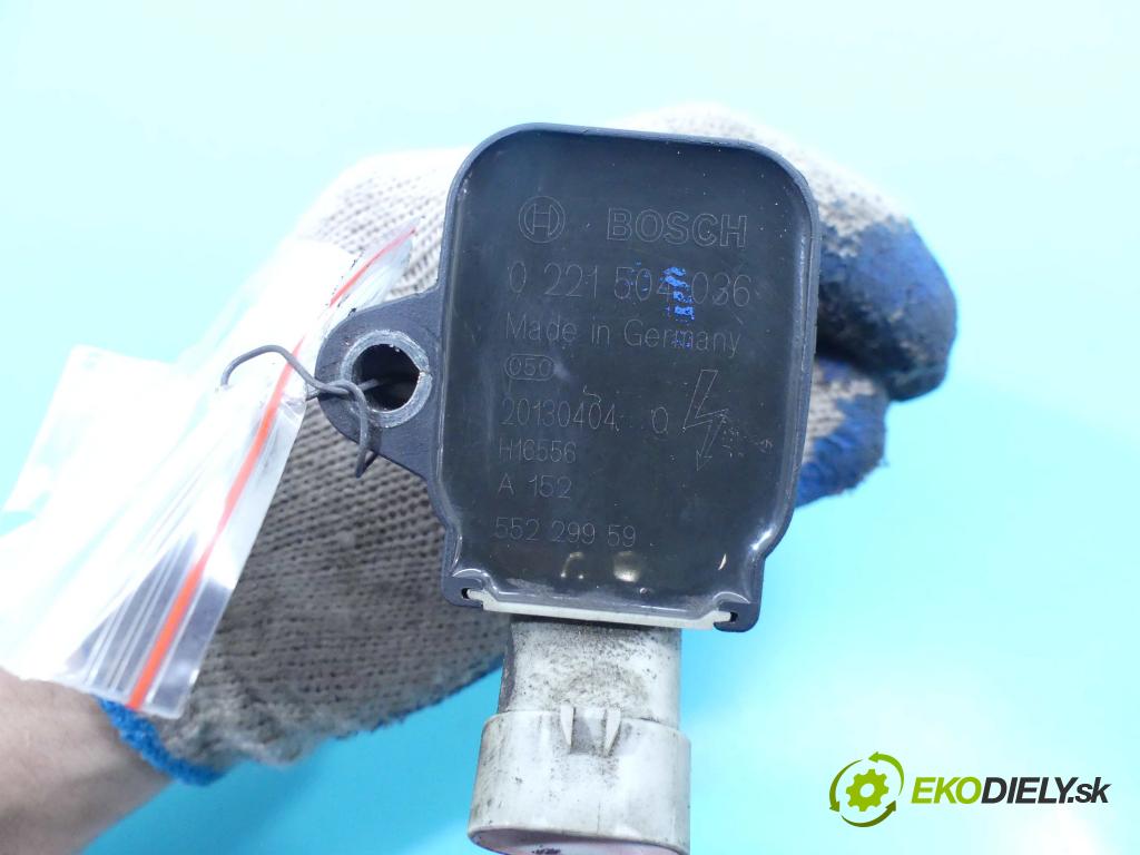 Lancia Delta III 2008-2014 1.4 T 140 HP manual 103 kW 1368 cm3 5- cievka zapaľovacia 0221504036 (Zapaľovacie cievky, moduly)