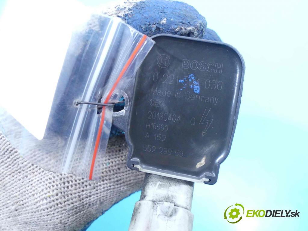 Lancia Delta III 2008-2014 1.4 T 140 HP manual 103 kW 1368 cm3 5- cievka zapaľovacia 0221504036 (Zapaľovacie cievky, moduly)