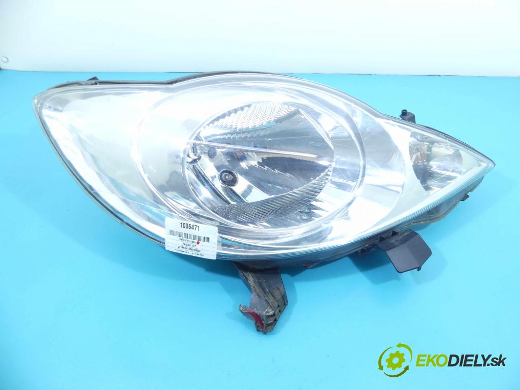 Peugeot 107 1.4 hdi 54 HP manual 40 kW 1398 cm3 5- Reflektor: pravý 81110-0H030 (Pravé)