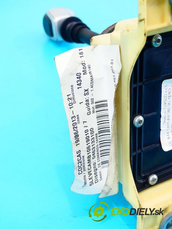 Lancia Delta III 2008-2014 1.4 T 140 HP manual 103 kW 1368 cm3 5- Páka: Změny: stupeň,rýchlosť 463133100 (Rýchlostné páky / kulisy)