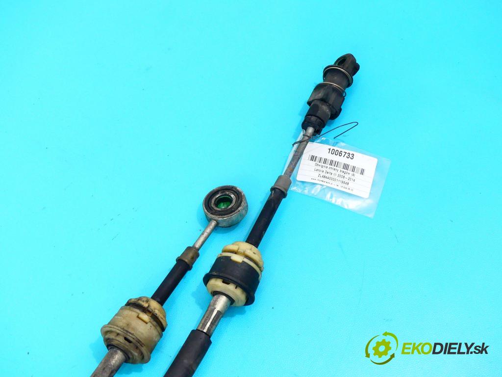 Lancia Delta III 2008-2014 1.4 T 140 HP manual 103 kW 1368 cm3 5- Páka: Změny: stupeň,rýchlosť 463133100 (Rýchlostné páky / kulisy)