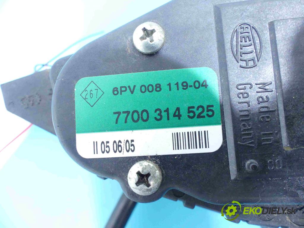 Opel Movano II 2003-2010 2.5 CDTI 114 HP manual 84 kW 2463 cm3 5- pedále 6PV008119-04 (Pedále)