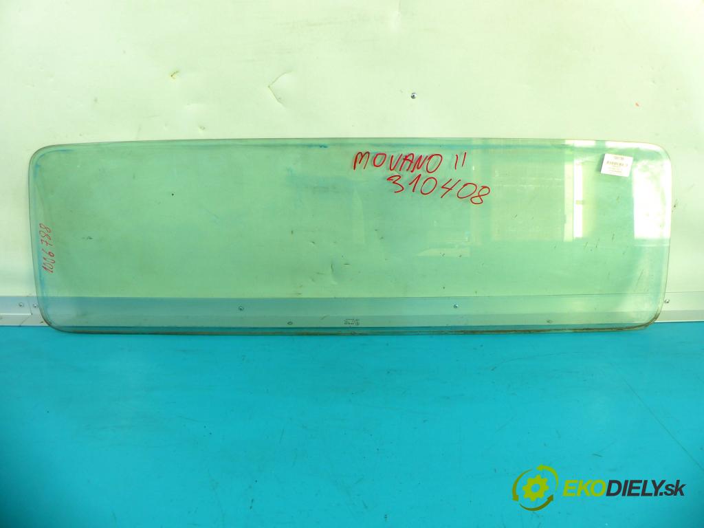 Opel Movano II 2003-2010 2.5 CDTI 114 hp manual 84 kW 2463 cm3 5- sklo zadní  (Okna zadní)