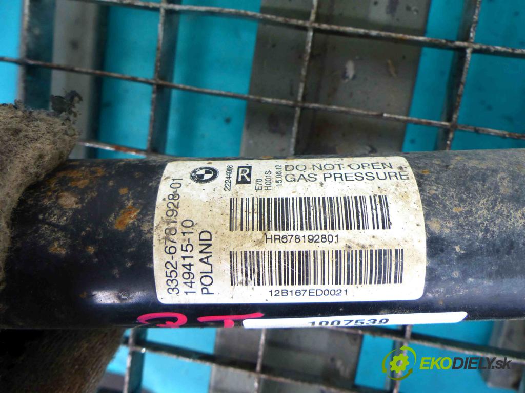 Bmw X5 E70 2006-2013 3.0d automatic 225 kW 2993 cm3 5- tlumič zadní pravý 6781928-01