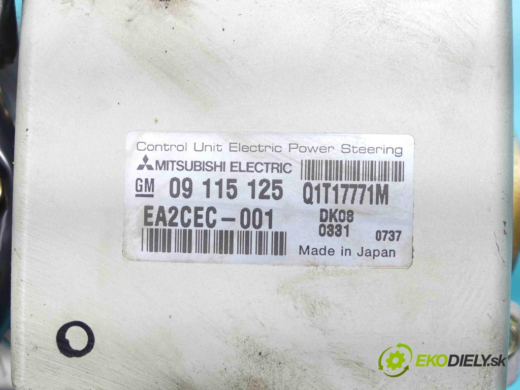 Opel Corsa C 2000-2006 1.0 12v 58 HP manual 43 kW 973 cm3 3- čerpadlo posilovač 09115125 (Servočerpadlá, pumpy riadenia)