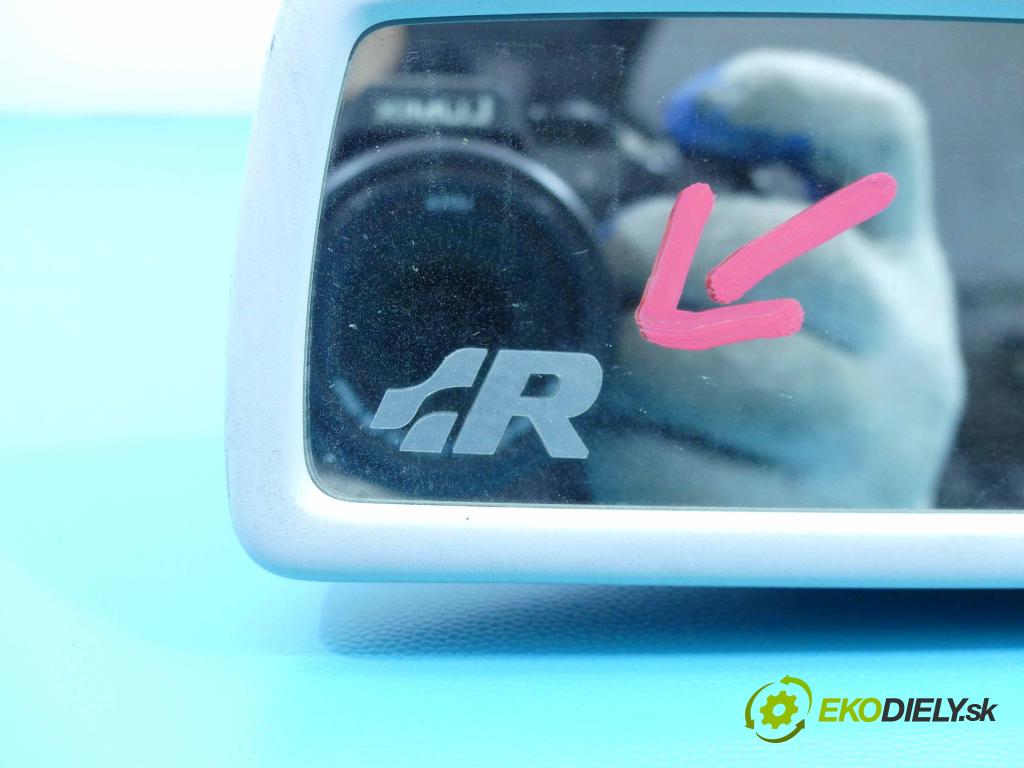 Vw Passat B6 2005-2010 2.0 tdi 140 HP manual 103 kW 1968 cm3 5- zrkadlo uvnitř: 3C0857511D (Spätné zrkadlá vnútorné)