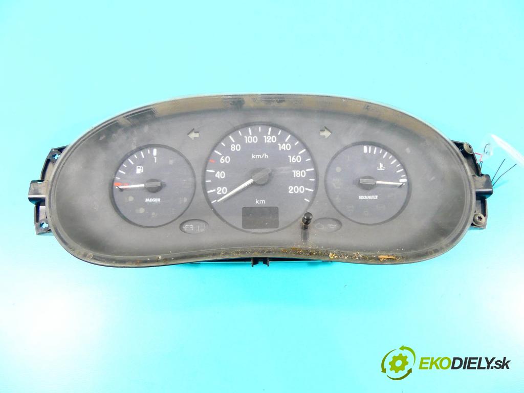 Renault Kangoo I 1998-2008 1.9d 54 HP manual 40 kW 1870 cm3 5- prístrojovka/ budíky 8200133491 (Prístrojové dosky, displeje)