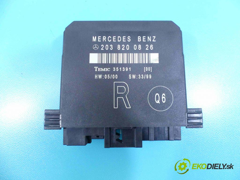 Mercedes C W203 2000-2007 2,2.0 cdi 143 HP manual 105 kW 2148 cm3 4- modul riadiaca jednotka 2038200826 (Ostatné)