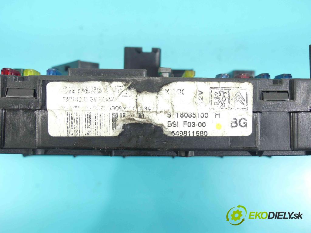 Citroen C3 2002-2009 1.1 60 HP manual 44 kW 1124 cm3 5- modul riadiaca jednotka 9649811580 (Ostatné)