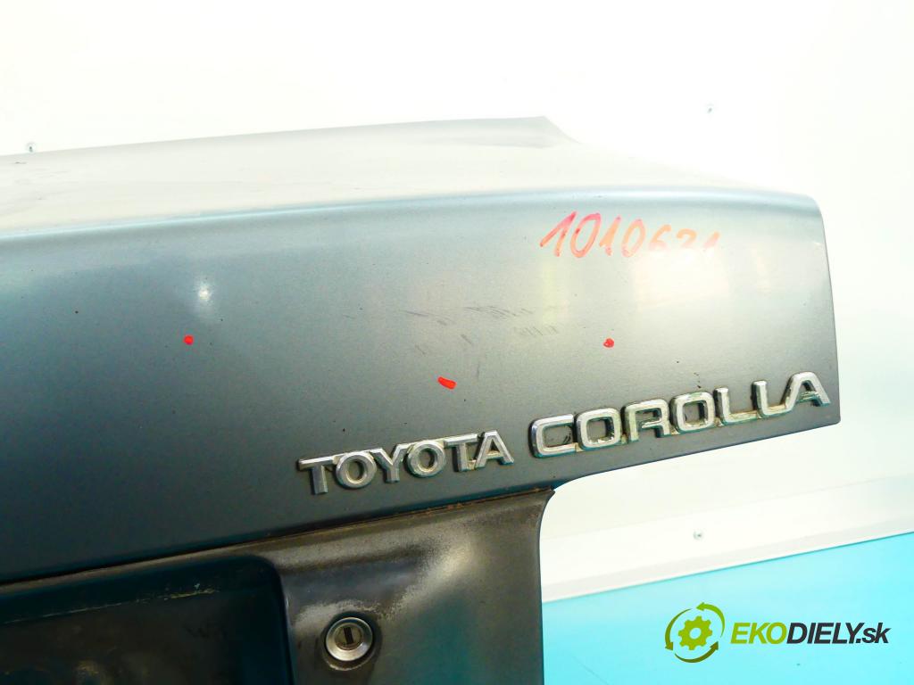 Toyota Corolla E10 1,4.0 16v 75 HP manual 55 kW 1332 cm3 4- zadna kufor  (Zadné kapoty)