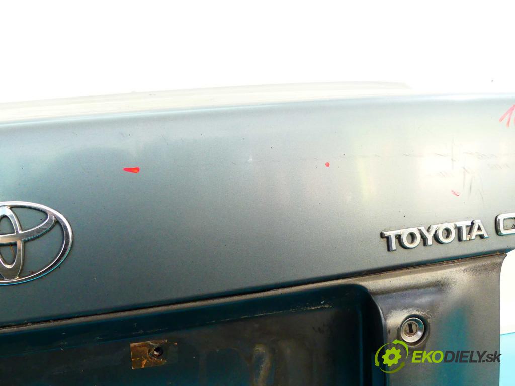 Toyota Corolla E10 1,4.0 16v 75 HP manual 55 kW 1332 cm3 4- zadna kufor  (Zadné kapoty)