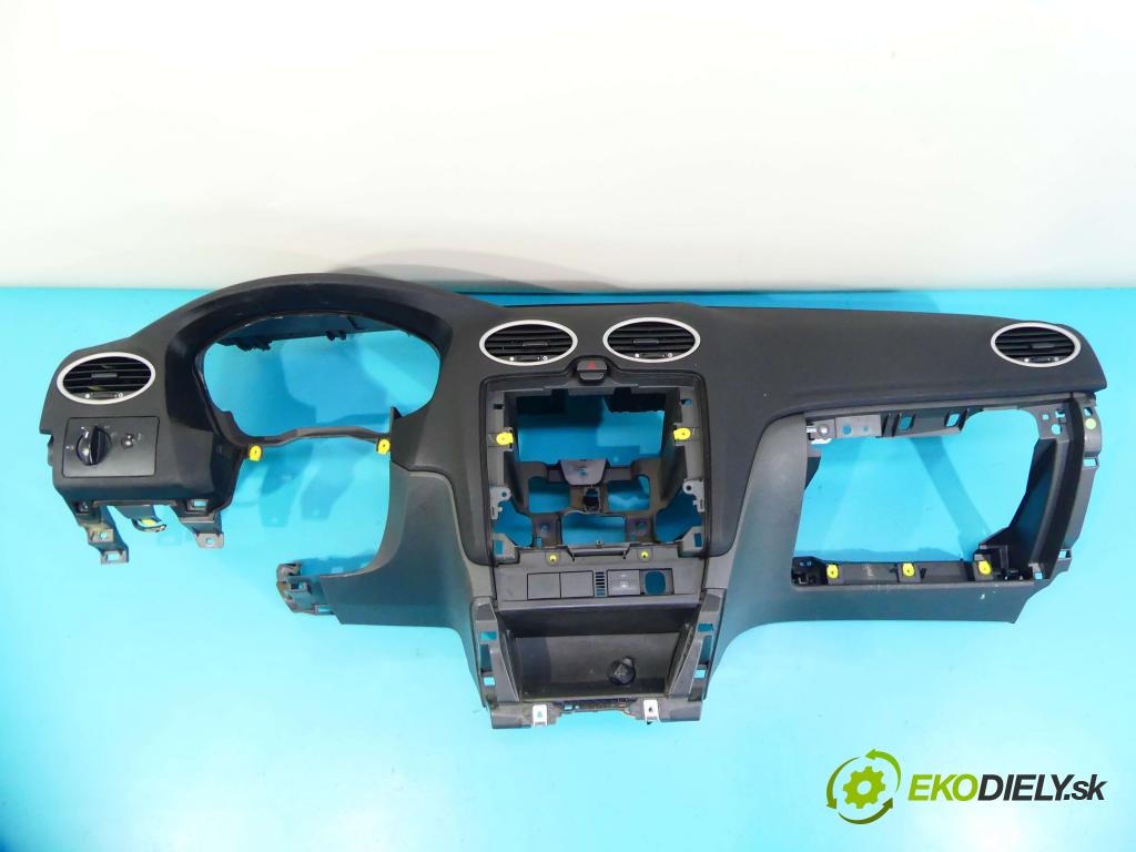 Ford Focus Mk2 2004-2011 1.6 tdci 109 HP manual 80 kW 1560 cm3 5- kokpit,pristrojová doska rozdeľovacia