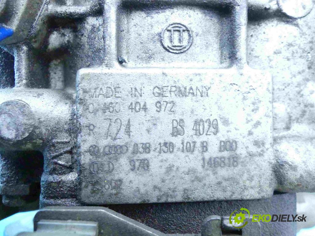 Seat Cordoba I 1993-2002 1.9 sdi 68 HP manual 50 kW 1896 cm3 4- čerpadlo vstrekovacia 0460404972 (Vstrekovacie čerpadlá)