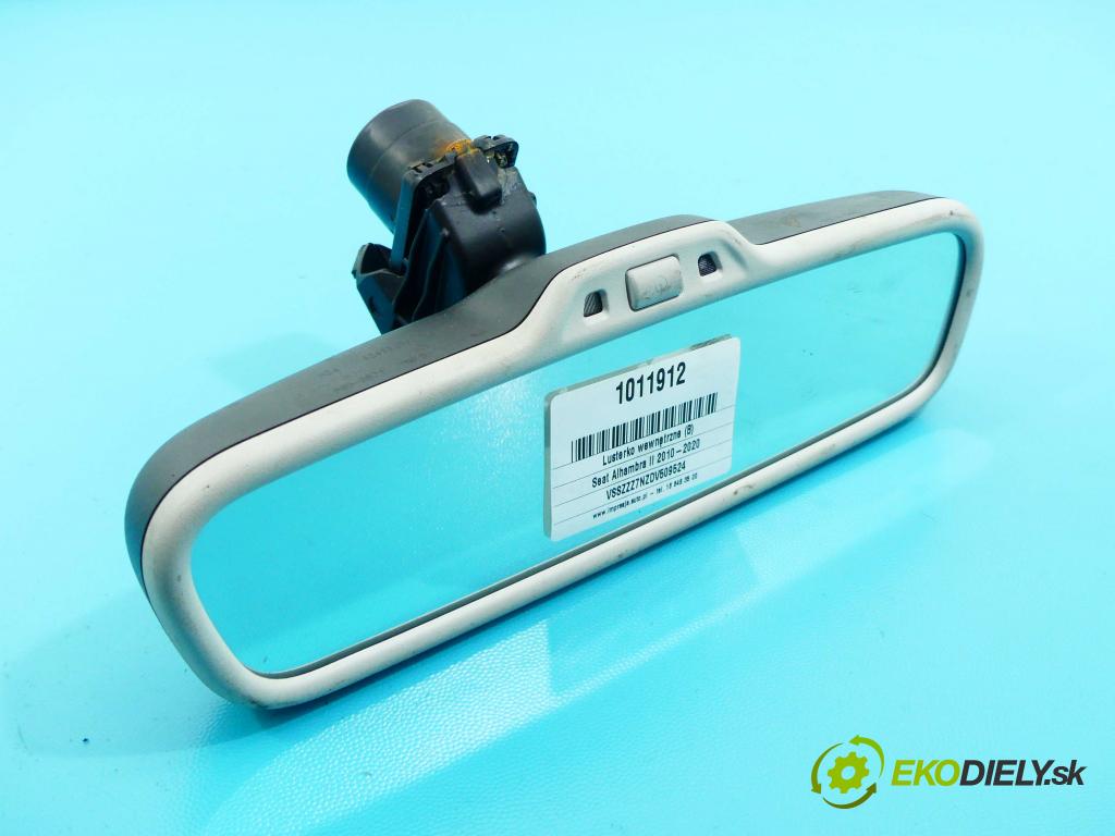 Seat Alhambra II 2010-2020 2.0 tdi 170 hp automatic 125 kW 1968 cm3 5- zpětné zrcátko vnitřní 7N0857511P (Světla vnitřní)