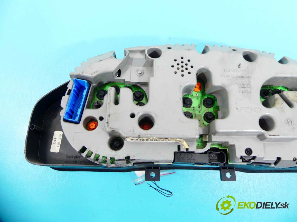 Audi A4 B5 1994-2001 1.9 tdi 110 hp manual 81 kW 1896 cm3 5- Přístrojová deska 8D0919035A (Přístrojové desky, displeje)