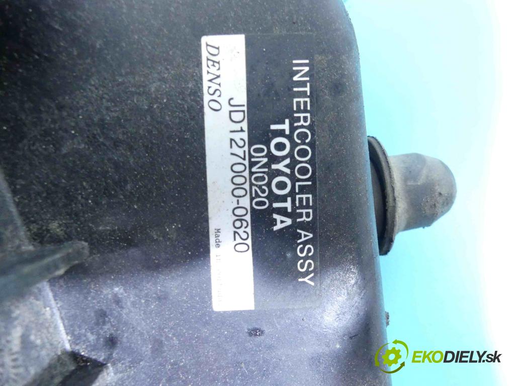 Toyota Yaris II 2005-2011 1.4 D4D 90 hp manual 66 kW 1364 cm3 3- Intercooler 127000-0620 (Chladiče nasávaného vzduchu (intercoolery))