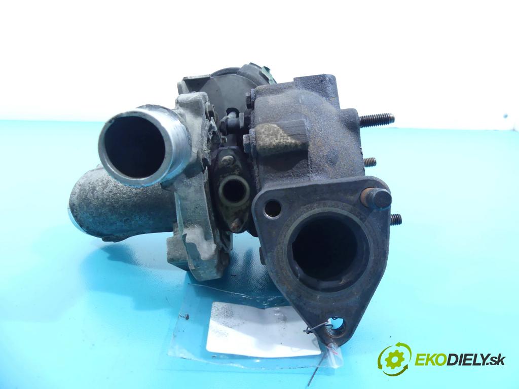 Toyota Yaris II 2005-2011 1.4 D4D 90 HP manual 66 kW 1364 cm3 3- turbodúchadlo, turbo 766259-1 (Turbodúchadlá (kompletné))