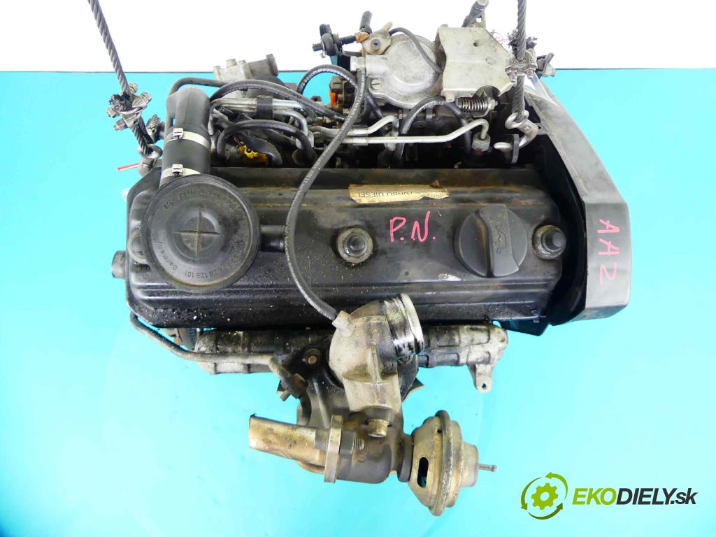 Audi 80 B4 1991-1994 1.9 TD 75 hp manual 55 kW 1896 cm3 4- motor diesla AAZ