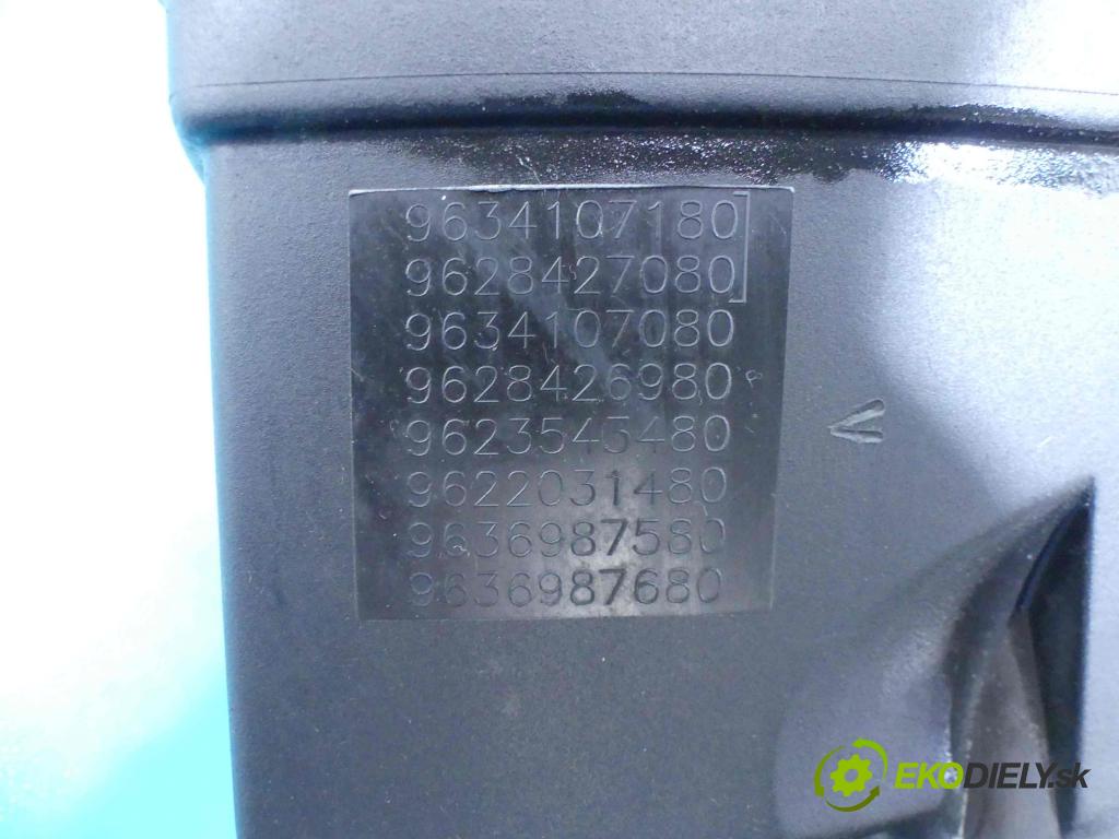 Peugeot 206 1.6 16v 109 hp manual 80 kW 1587 cm3 5- obal filtra vzduchu 9634107180 (Kryty filtrů)