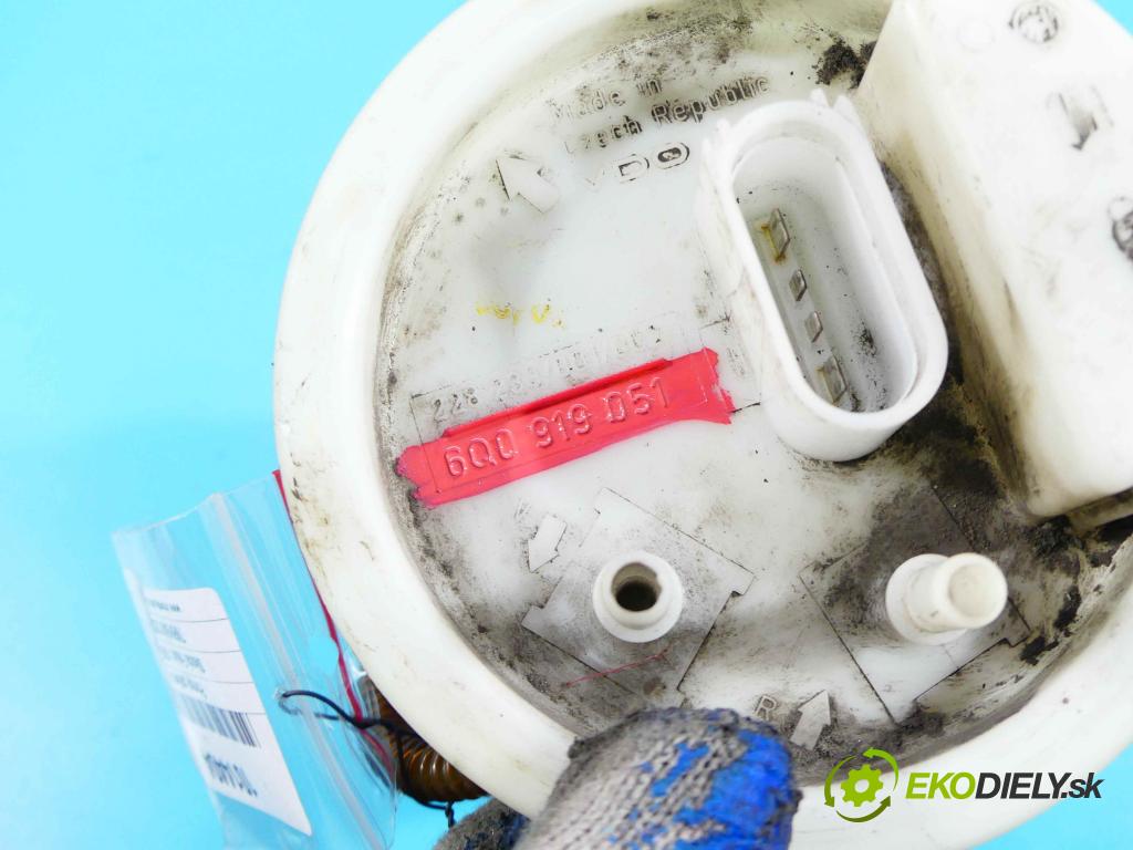 Skoda Fabia I 1999-2007 1.4 mpi 68 HP manual 50 kW 1397 cm3 5- čerpadlo palivo 6Q0919051