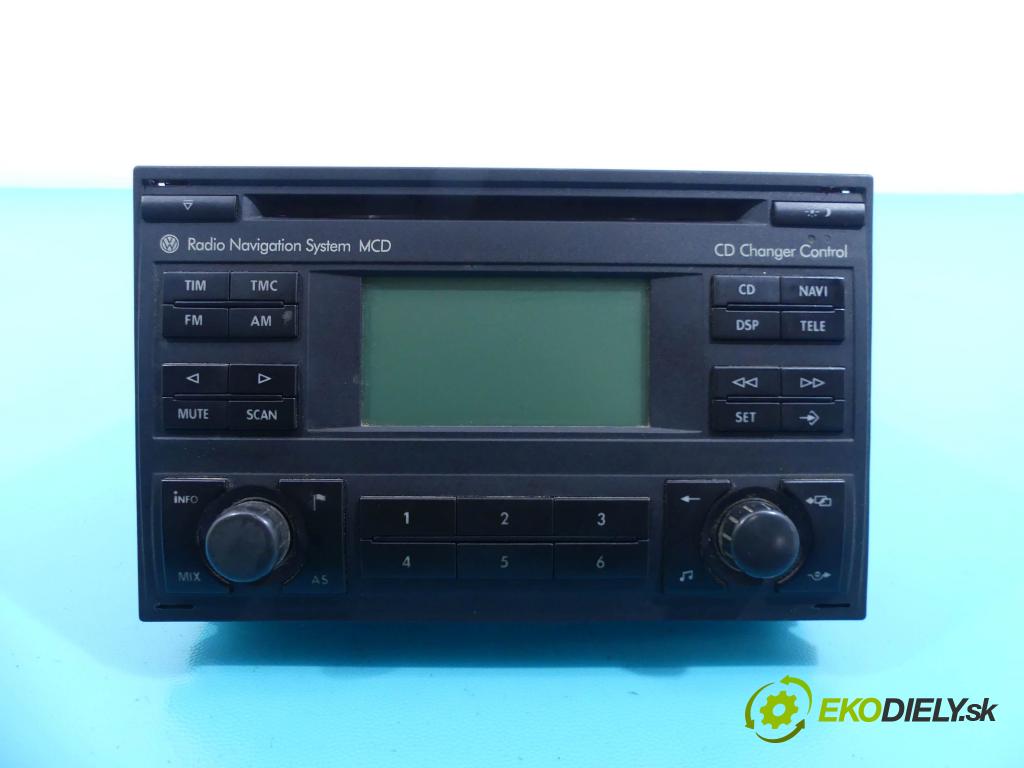 Vw Passat B5 1995-2005 1.9 tdi 131 HP manual 96 kW 1896 cm3 5- Radio továreň: 1J0035191AX