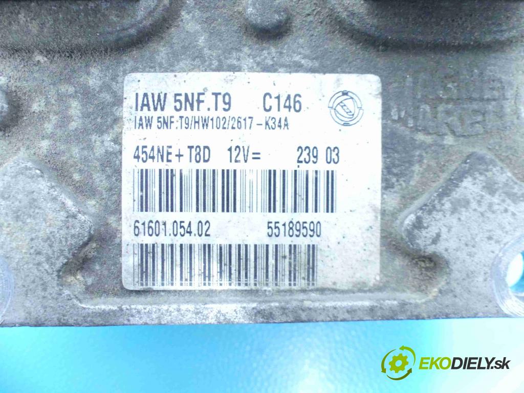 Fiat Stilo 1.6 16v 103 hp manual 76 kW 1596 cm3 5- jednotka řídící IAW5NFT9