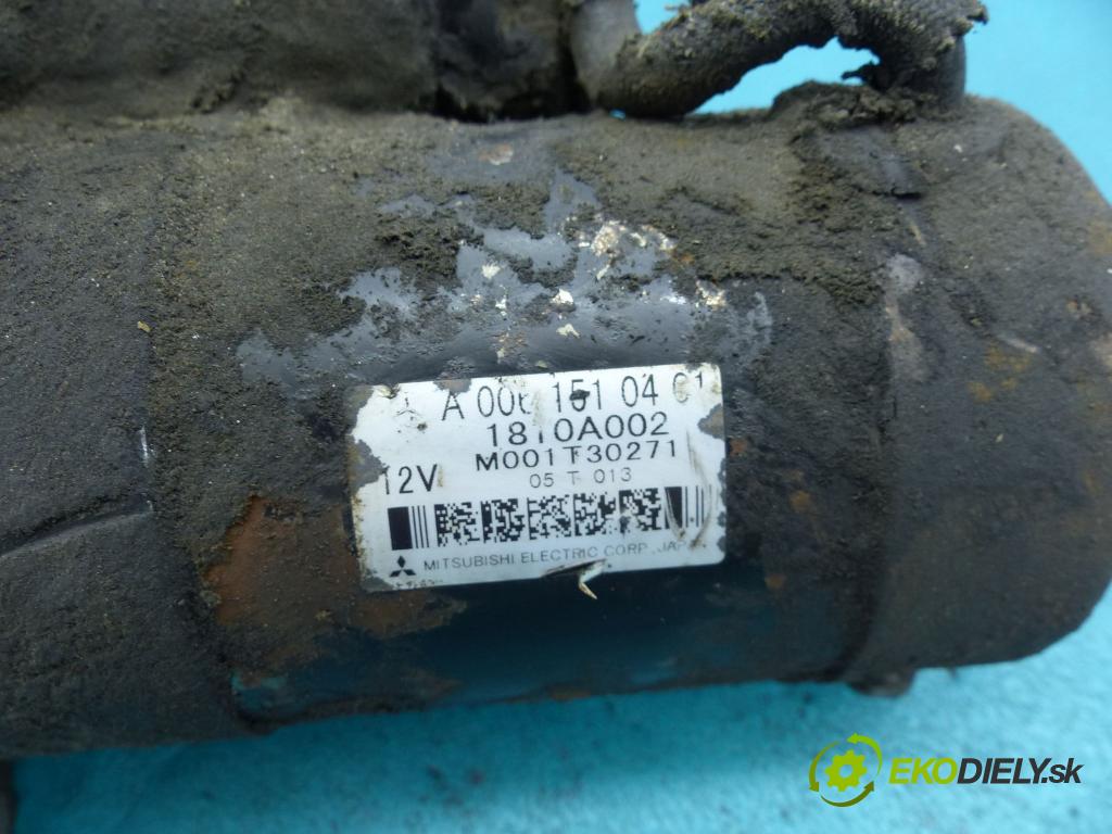 Mitsubishi Colt Z30 VI 04-12 1.5 95 HP manual 70 kW 1493 cm3 3- štartér M001T30271 (Štartéry)