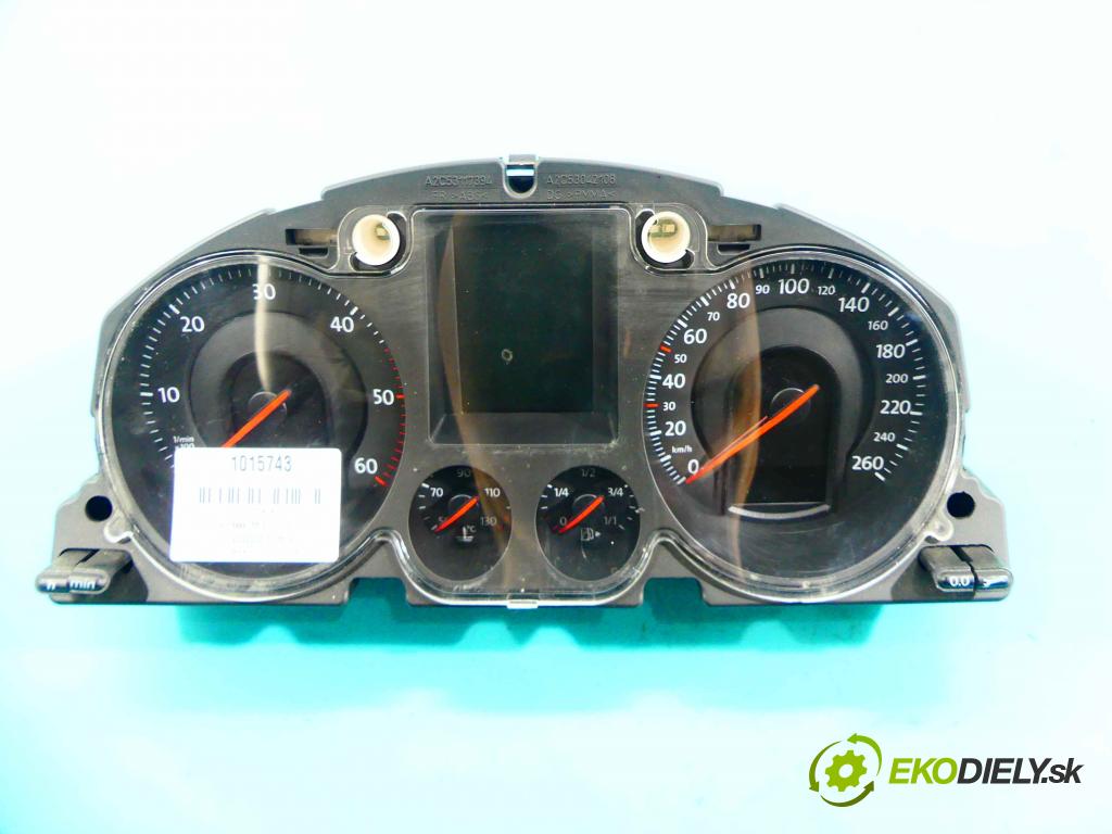 Vw Passat B6 2005-2010 1.9 tdi 105 HP manual 77 kW 1896 cm3 5- prístrojovka/ budíky A2C53194181 (Prístrojové dosky, displeje)