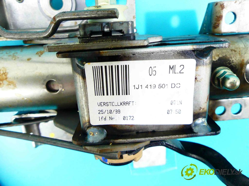 Vw Golf IV 1997-2003 1.9 tdi 116 HP manual 85 kW 1896 cm3 5- Sloupec: volant 1J1419501DC (Tyče riadenia (volantu))