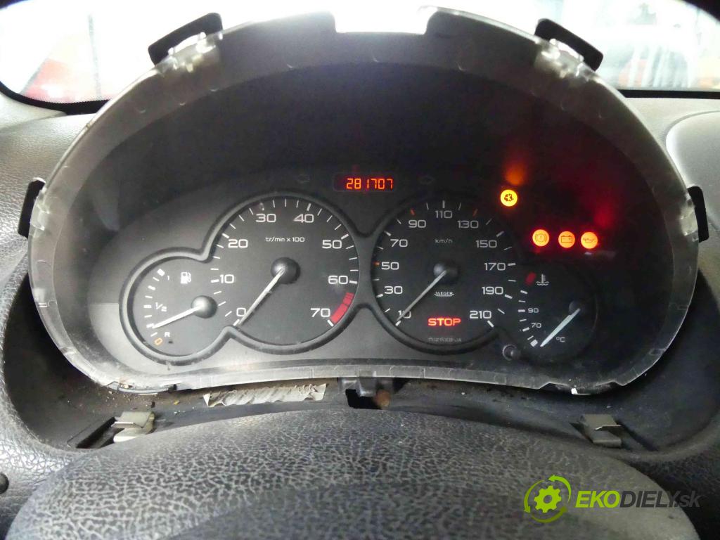 Peugeot 206 1.1 60 HP manual 44 kW 1124 cm3 5- prístrojovka/ budíky 9634961180 (Prístrojové dosky, displeje)