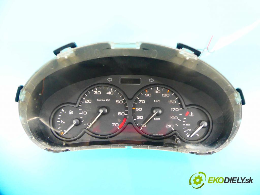 Peugeot 206 1.1 60 HP manual 44 kW 1124 cm3 5- prístrojovka/ budíky 9634961180 (Prístrojové dosky, displeje)
