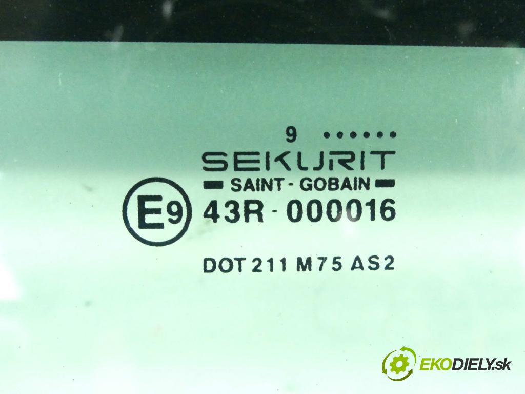 Citroen Berlingo 1996-2008 1.9d 71 hp manual 52 kW 1868 cm3 5- sklo zadní  (Okna zadní)