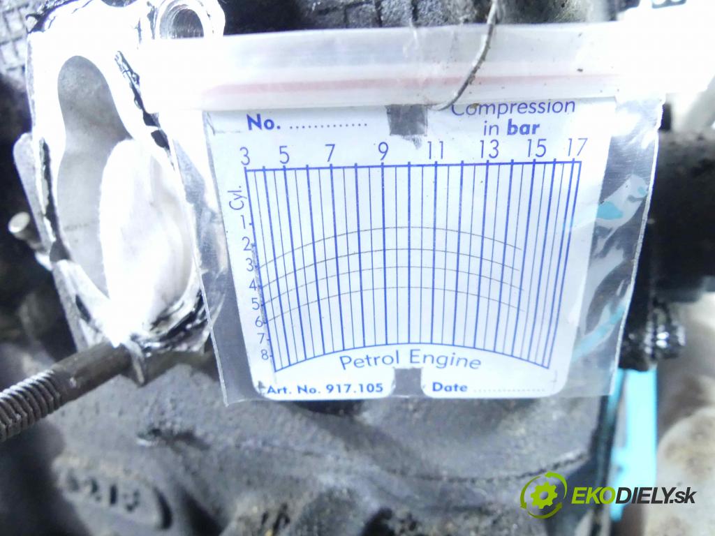 Vw Golf IV 1997-2003 2.0 8v 116 HP manual 85 kW 1984 cm3 5- motor benzín: AZJ