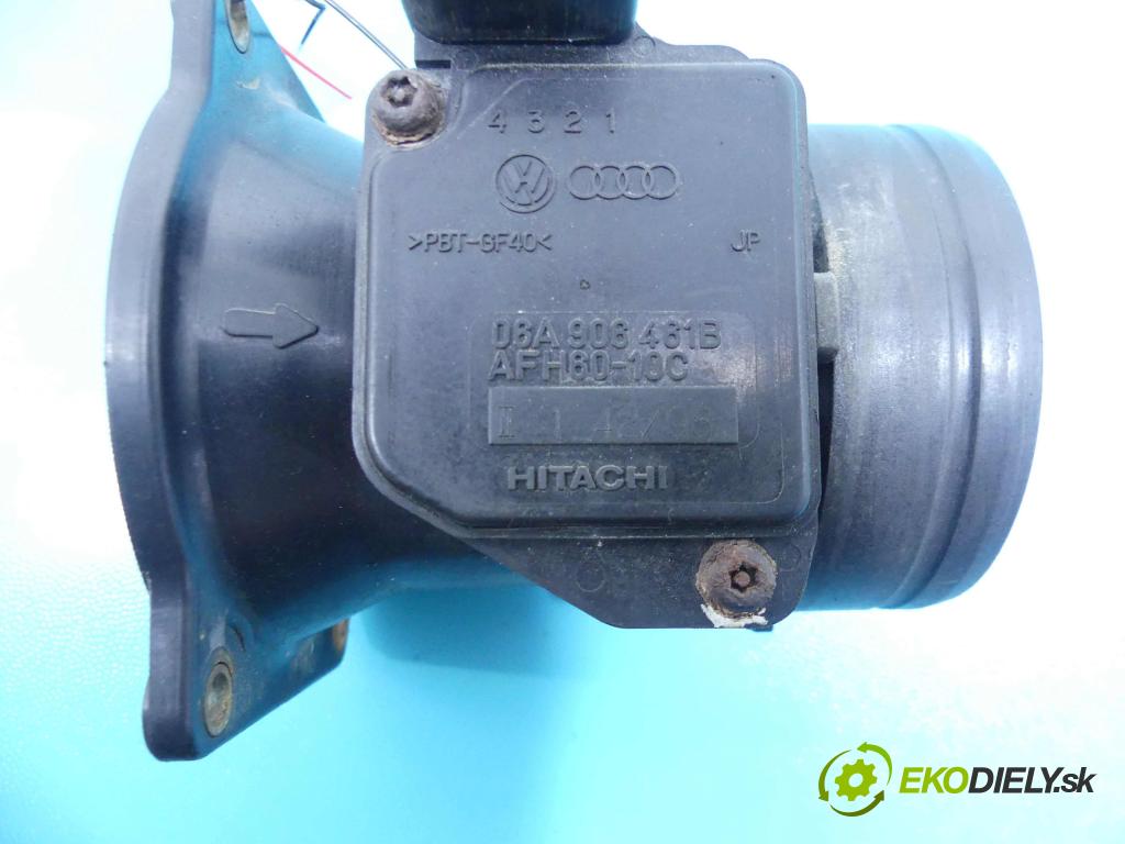 Skoda Octavia I 1996-2010 1.6 SR 101 HP manual 74 kW 1598 cm3 5- průtokoměr: 06A906461B (Váhy vzduchu)