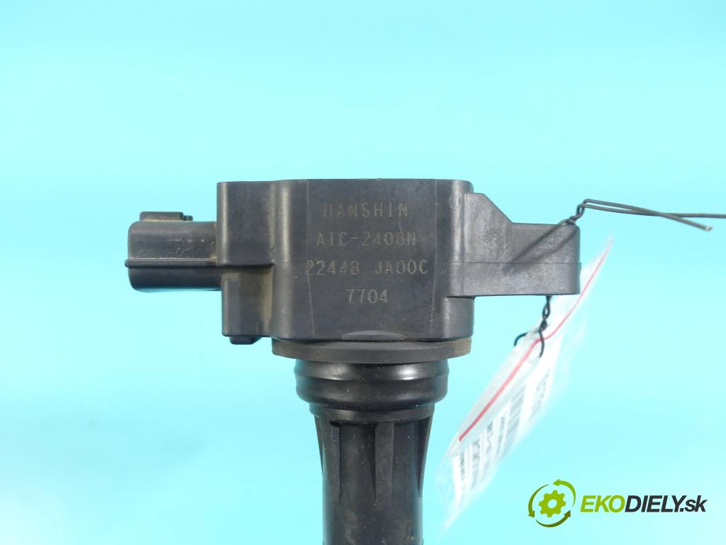 Nissan X-trail II 2008-2013 2.5 16v 169KM: manual 124 kW 2488 cm3 5- cievka zapaľovacia 22448-JA00C (Zapaľovacie cievky, moduly)