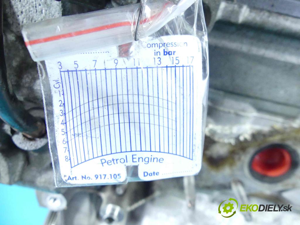 Peugeot 207 1.4 16v 95 hp manual 70 kW 1397 cm3 5- motor benzín 10FGAN