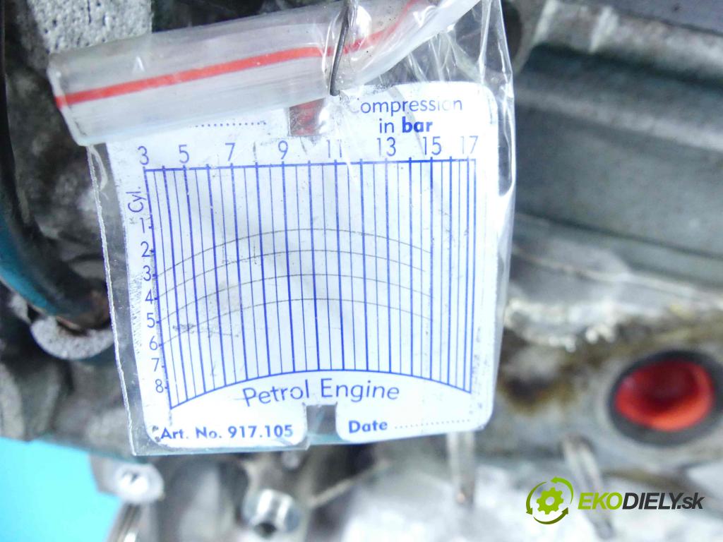 Peugeot 207 1.4 16v 95 hp manual 70 kW 1397 cm3 5- motor benzín 10FGAN