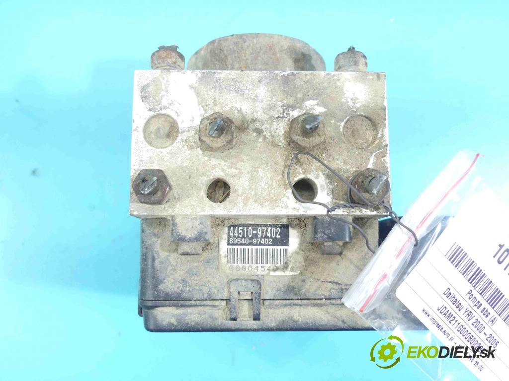 Daihatsu YRV 2000-2005 1.3 16v 87 HP manual 64 kW 1298 cm3 5- čerpadlo abs 44510-97402 (Pumpy ABS)