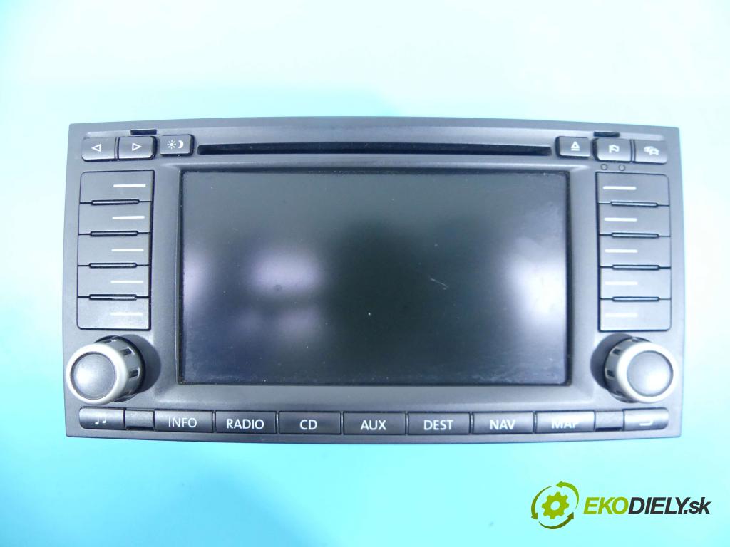 Vw Touareg 2002-2010 5.0 tdi 313 HP automatic 230 kW 4921 cm3 5- Radio továreň: 7L6035191R