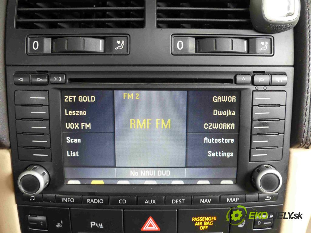 Vw Touareg 2002-2010 5.0 tdi 313 HP automatic 230 kW 4921 cm3 5- Radio továreň: 7L6035191R