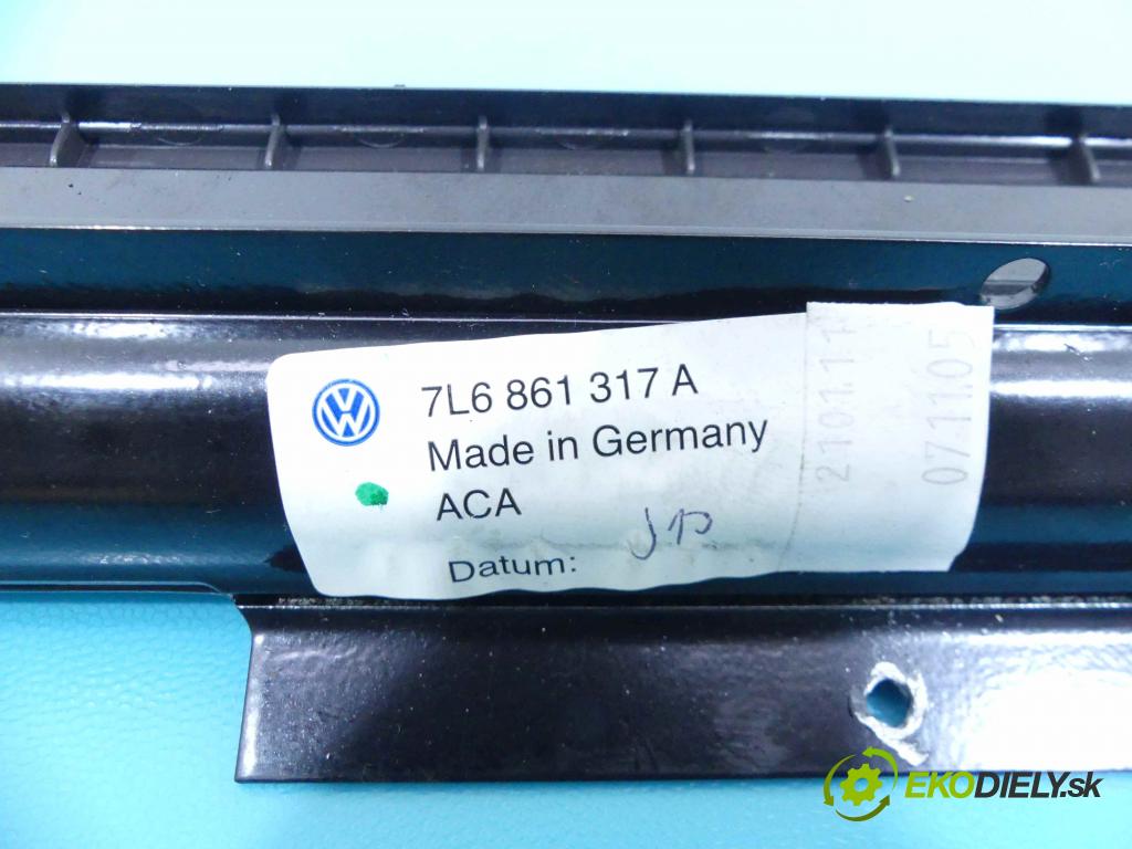 Vw Touareg 2002-2010 5.0 tdi 313 HP automatic 230 kW 4921 cm3 5- roleta 7L6861317A (Rolety kufra)