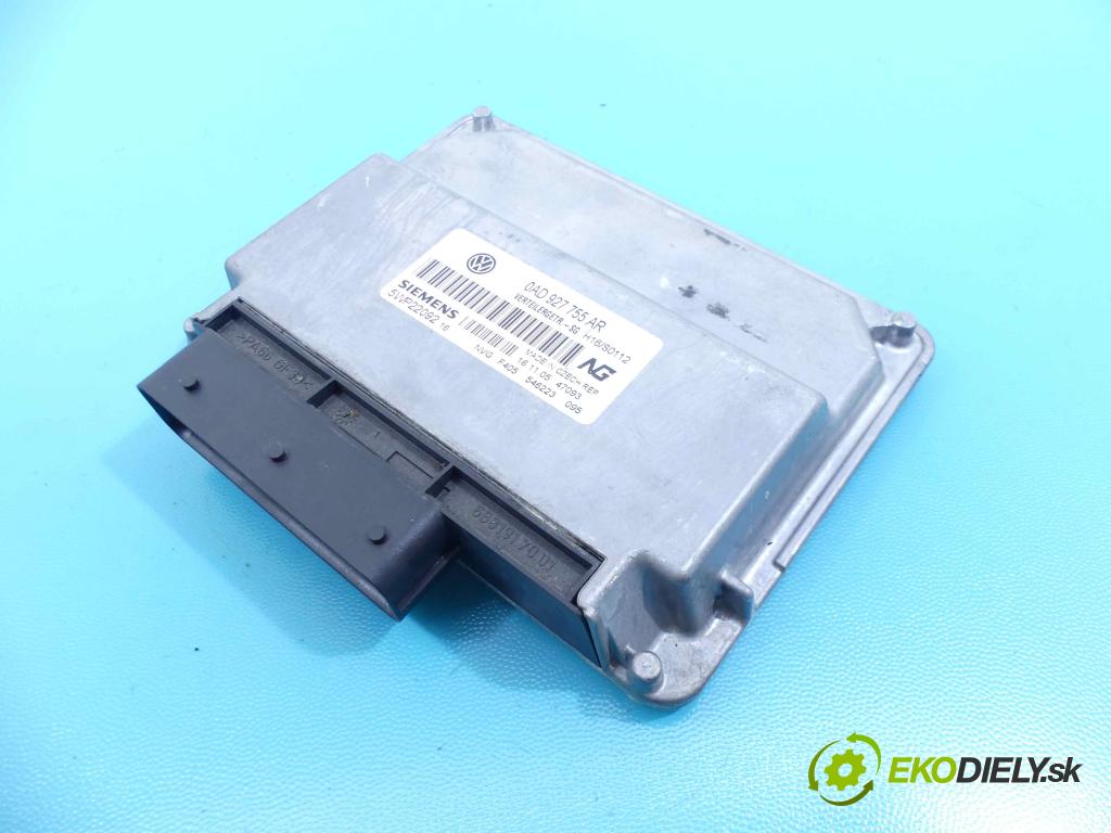 Vw Touareg 2002-2010 5.0 tdi 313 HP automatic 230 kW 4921 cm3 5- modul riadiaca jednotka 0AD927755AR (Ostatné)